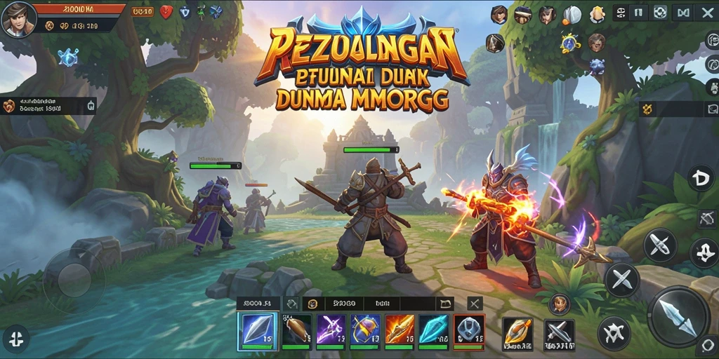 Tampilan gameplay A200M yang menarik dalam dunia MMORPG.