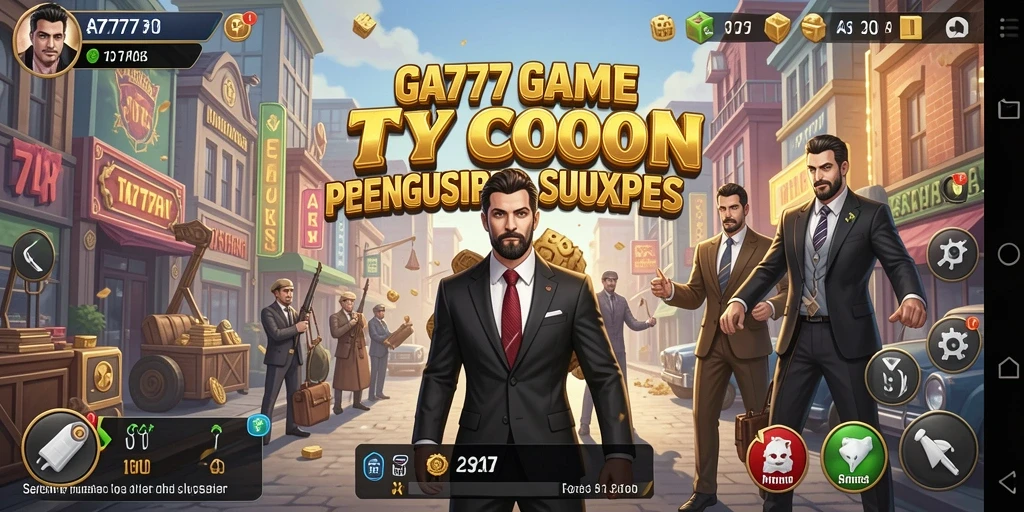 Screenshot permainan A7777 menampilkan suasana gameplay Tycoon yang menarik.