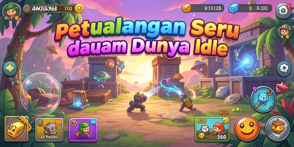 Screenshot gameplay ANGKASA168 menampilkan karakter dan dunia yang menawan.