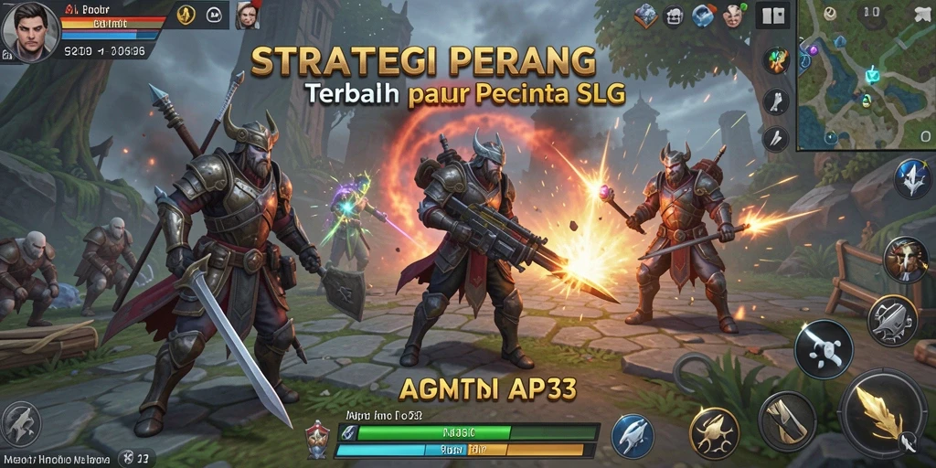 Tampilan menarik dari gameplay strategi dalam <strong>API33</strong> yang penuh aksi.