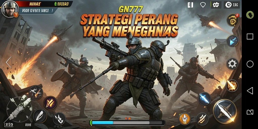 Tangkapan layar permainan GN777 yang menunjukkan taktik dan strategi yang terampil.