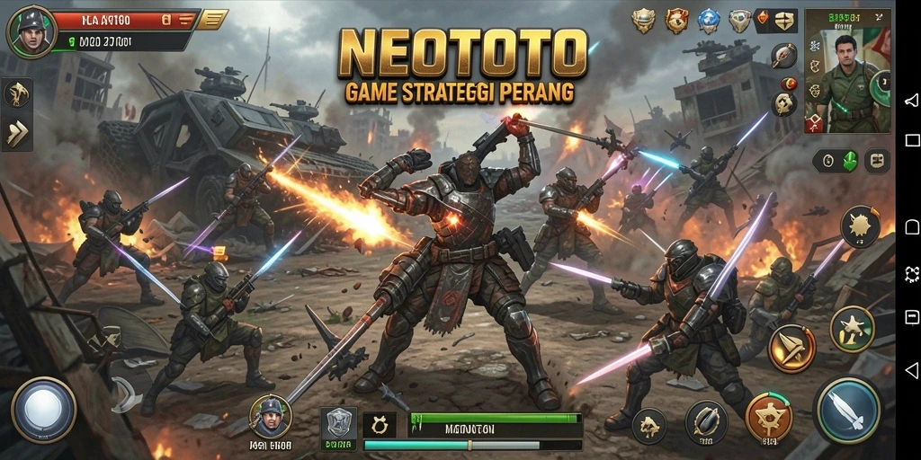 Tampilan gameplay NEOTOTO dengan strategi yang mendebarkan.