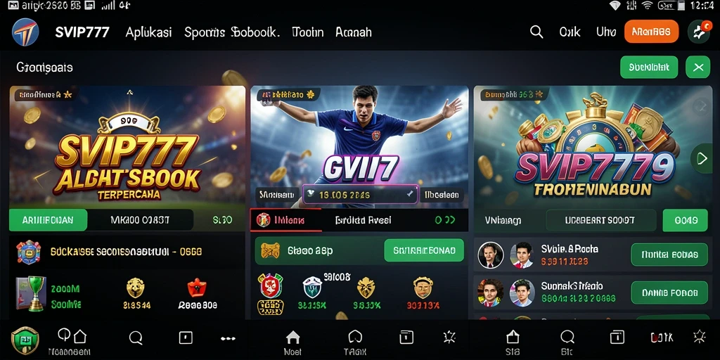 Tampilan gameplay menarik dan interaktif dari SVIP777.