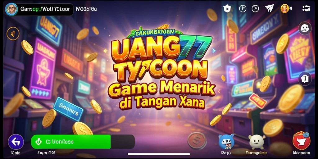 Gameplay menantang dan menyenangkan di UANG77.