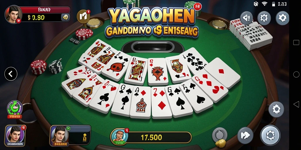 Tampilan seru gameplay YAGAOHEN dengan interaksi antar pemain.